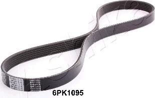 Ashika 112-6PK1095 - V-Ribbed Belt autospares.lv