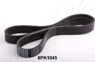 Ashika 112-6PK1045 - V-Ribbed Belt autospares.lv