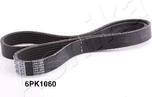 Ashika 112-6PK1060 - V-Ribbed Belt autospares.lv