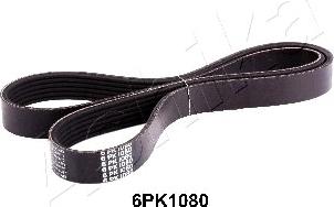 Ashika 112-6PK1080 - V-Ribbed Belt autospares.lv