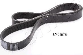 Ashika 112-6PK1075 - V-Ribbed Belt autospares.lv