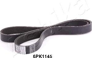 Ashika 112-6PK1145 - V-Ribbed Belt autospares.lv