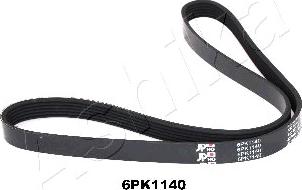 Ashika 112-6PK1140 - V-Ribbed Belt autospares.lv
