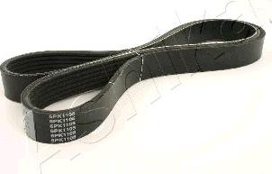 Ashika 112-6PK1105 - V-Ribbed Belt autospares.lv