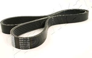 Ashika 112-6PK1175 - V-Ribbed Belt autospares.lv