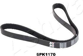 Ashika 112-6PK1170 - V-Ribbed Belt autospares.lv