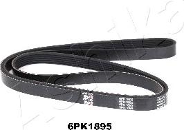 Ashika 112-6PK1895 - V-Ribbed Belt autospares.lv