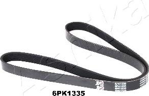 Ashika 112-6PK1335 - V-Ribbed Belt autospares.lv