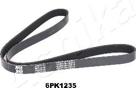 Ashika 112-6PK1235 - V-Ribbed Belt autospares.lv