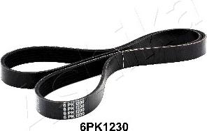 Ashika 112-6PK1230 - V-Ribbed Belt autospares.lv