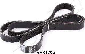 Ashika 112-6PK1705 - V-Ribbed Belt autospares.lv