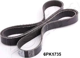 Ashika 112-6PK1735 - V-Ribbed Belt autospares.lv