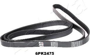 Ashika 112-6PK2475 - V-Ribbed Belt autospares.lv