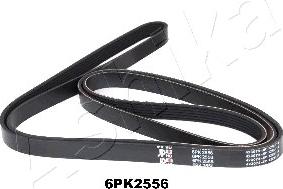 Ashika 112-6PK2556 - V-Ribbed Belt autospares.lv