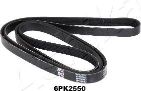 Ashika 112-6PK2550 - V-Ribbed Belt autospares.lv