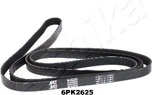 Ashika 112-6PK2625 - V-Ribbed Belt autospares.lv