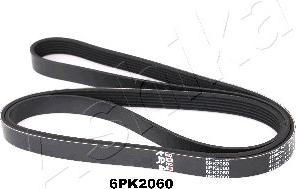 Ashika 112-6PK2060 - V-Ribbed Belt autospares.lv