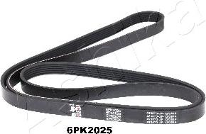 Ashika 112-6PK2025 - V-Ribbed Belt autospares.lv