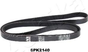 Ashika 112-6PK2140 - V-Ribbed Belt autospares.lv