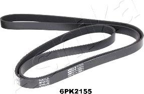 Ashika 112-6PK2155 - V-Ribbed Belt autospares.lv