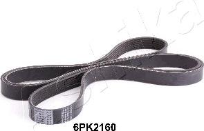 Ashika 112-6PK2160 - V-Ribbed Belt autospares.lv