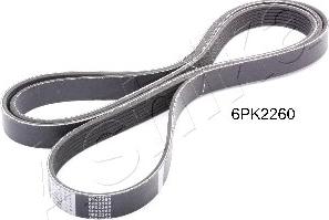 Ashika 112-6PK2260 - V-Ribbed Belt autospares.lv