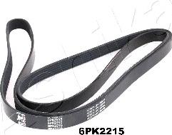 Ashika 112-6PK2215 - V-Ribbed Belt autospares.lv