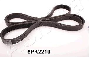 Ashika 112-6PK2210 - V-Ribbed Belt autospares.lv