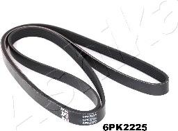 Ashika 112-6PK2225 - V-Ribbed Belt autospares.lv