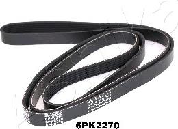 Ashika 112-6PK2270 - V-Ribbed Belt autospares.lv