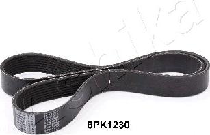 Ashika 112-8PK1230 - V-Ribbed Belt autospares.lv