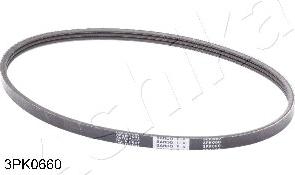 Ashika 112-3PK660 - V-Ribbed Belt autospares.lv