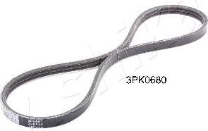 Ashika 112-3PK680 - V-Ribbed Belt autospares.lv