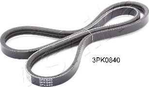 Ashika 112-3PK840 - V-Ribbed Belt autospares.lv
