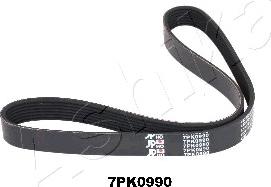 Ashika 112-7PK990 - V-Ribbed Belt autospares.lv