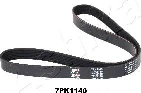 Ashika 112-7PK1140 - V-Ribbed Belt autospares.lv