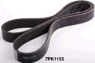 Ashika 112-7PK1155 - V-Ribbed Belt autospares.lv