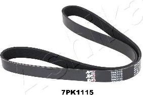 Ashika 112-7PK1115 - V-Ribbed Belt autospares.lv