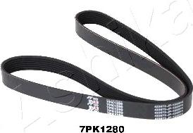 Ashika 112-7PK1280 - V-Ribbed Belt autospares.lv