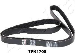 Ashika 112-7PK1705 - V-Ribbed Belt autospares.lv