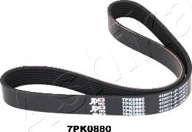 Ashika 112-7PK880 - V-Ribbed Belt autospares.lv