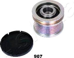 Ashika 130-09-907 - Pulley, alternator, freewheel clutch autospares.lv
