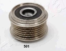 Ashika 130-05-501 - Pulley, alternator, freewheel clutch autospares.lv