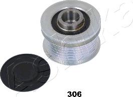 Ashika 130-03-306 - Pulley, alternator, freewheel clutch autospares.lv