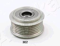 Ashika 130-03-302 - Pulley, alternator, freewheel clutch autospares.lv