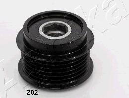 Ashika 130-02-202 - Pulley, alternator, freewheel clutch autospares.lv