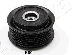 Ashika 130-0K-K00 - Pulley, alternator, freewheel clutch autospares.lv