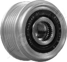 Ashika 130-0W-W04 - Pulley, alternator, freewheel clutch autospares.lv