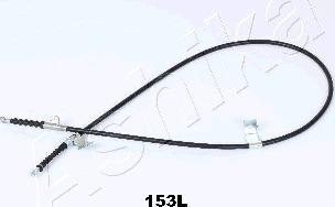 Ashika 131-01-153L - Cable, parking brake autospares.lv