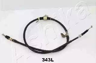 Ashika 131-03-343L - Cable, parking brake autospares.lv